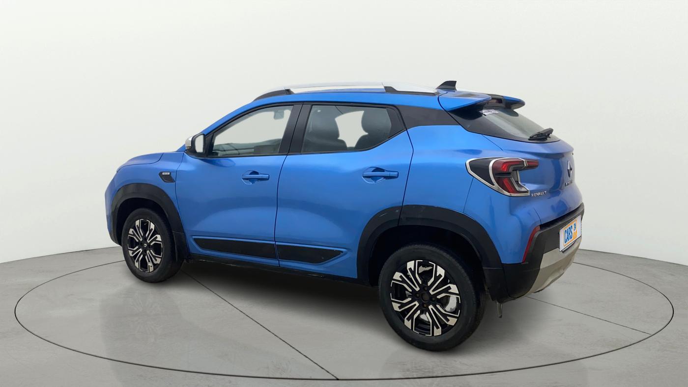 2021 Renault Kiger RXZ TURBO MT, Petrol, Manual, 1,00,261 km, Left Back Diagonal