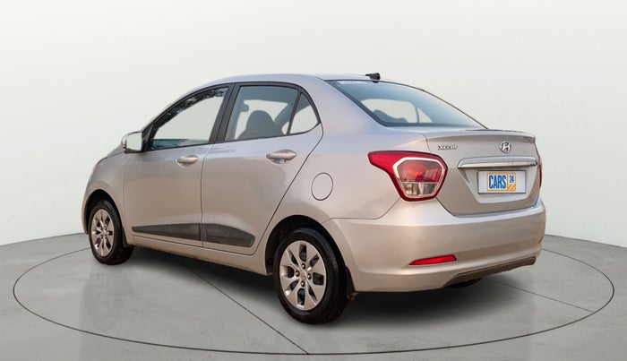 2014 Hyundai Xcent S 1.2, Petrol, Manual, 1,29,125 km, Left Back Diagonal