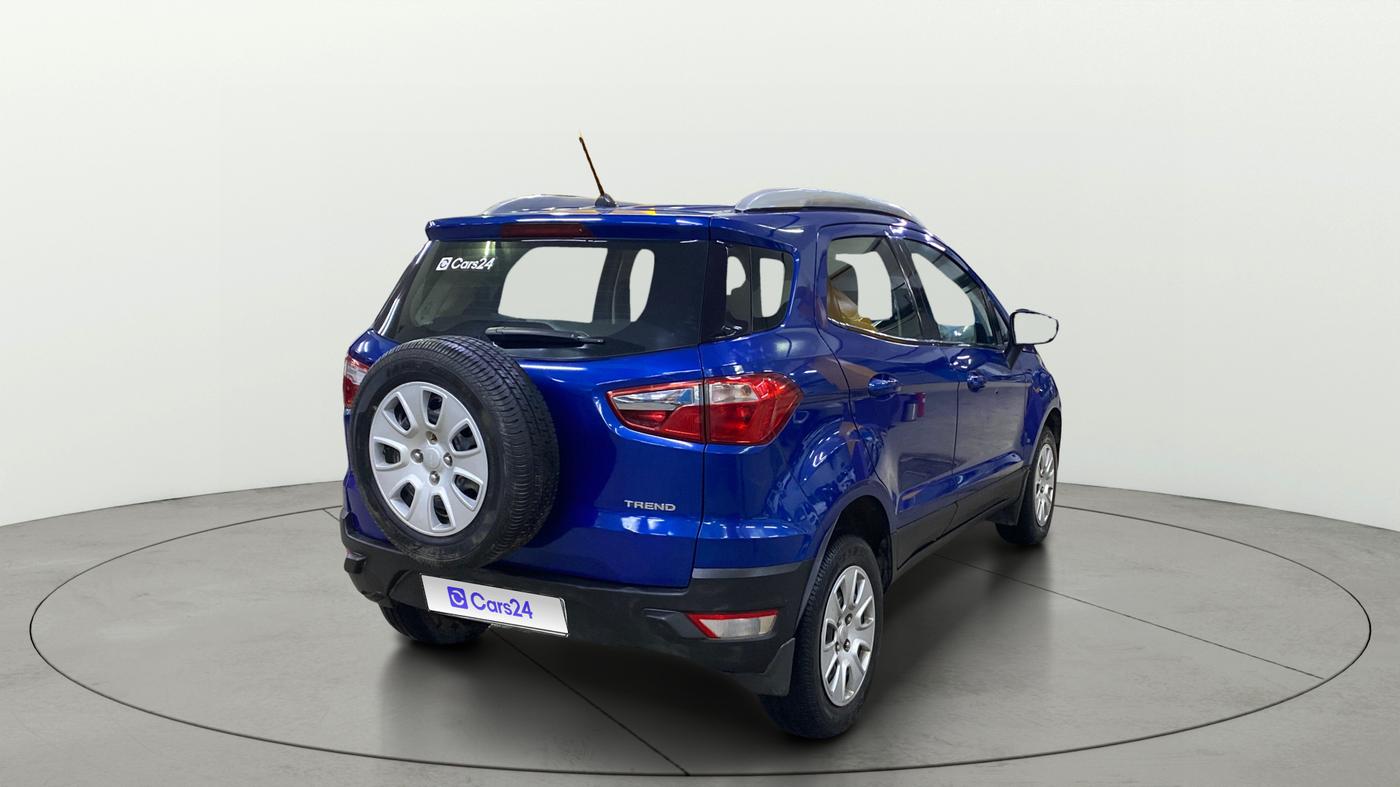 2017 Ford Ecosport TREND 1.5L PETROL, Petrol, Manual, 37,455 km, Right Back Diagonal