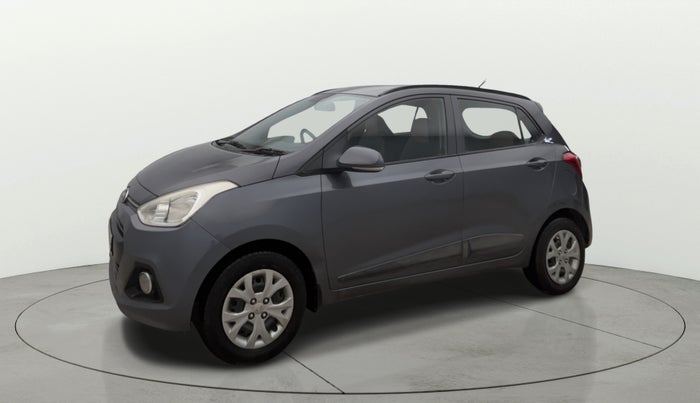 2015 Hyundai Grand i10 SPORTZ 1.2 KAPPA VTVT, Petrol, Manual, 86,657 km, Left Front Diagonal