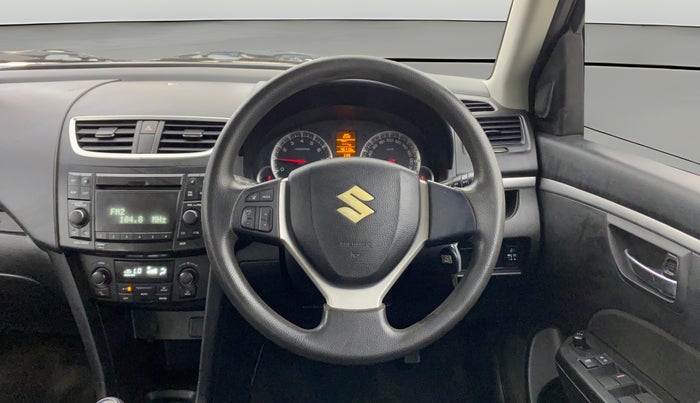 2014 Maruti Swift ZXI, Petrol, Manual, 46,071 km, Steering Wheel Close Up