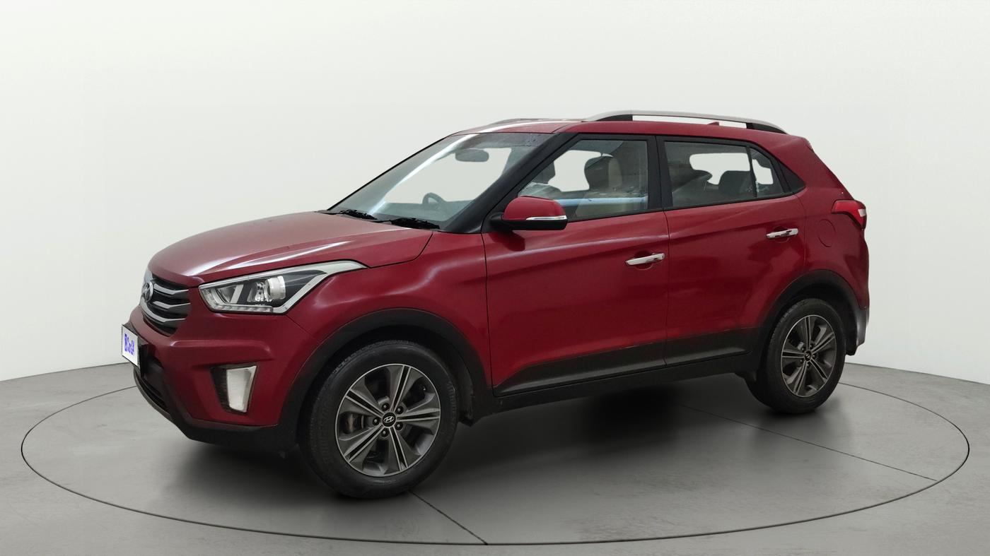 2016 Hyundai Creta SX PLUS AT 1.6 PETROL, Petrol, Automatic, 72,711 km, Left Front Diagonal