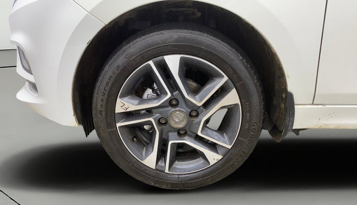 2023 Tata Tiago XZA PLUS PETROL, Petrol, Automatic, 13,554 km, Left Front Wheel