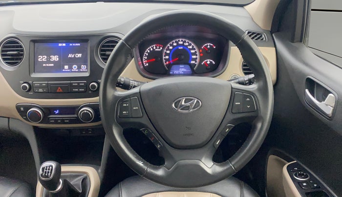 2017 Hyundai Grand i10 ASTA 1.2 KAPPA VTVT, Petrol, Manual, 25,102 km, Steering Wheel Close Up