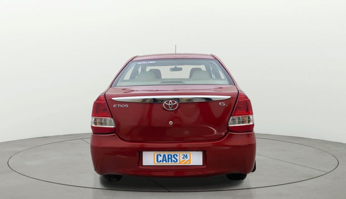 2013 Toyota Etios G, Petrol, Manual, 77,351 km, Back/Rear