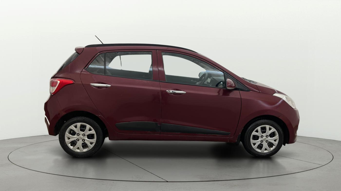 2014 Hyundai Grand i10 SPORTZ 1.2 KAPPA VTVT, Petrol, Manual, 93,042 km, Right Side View