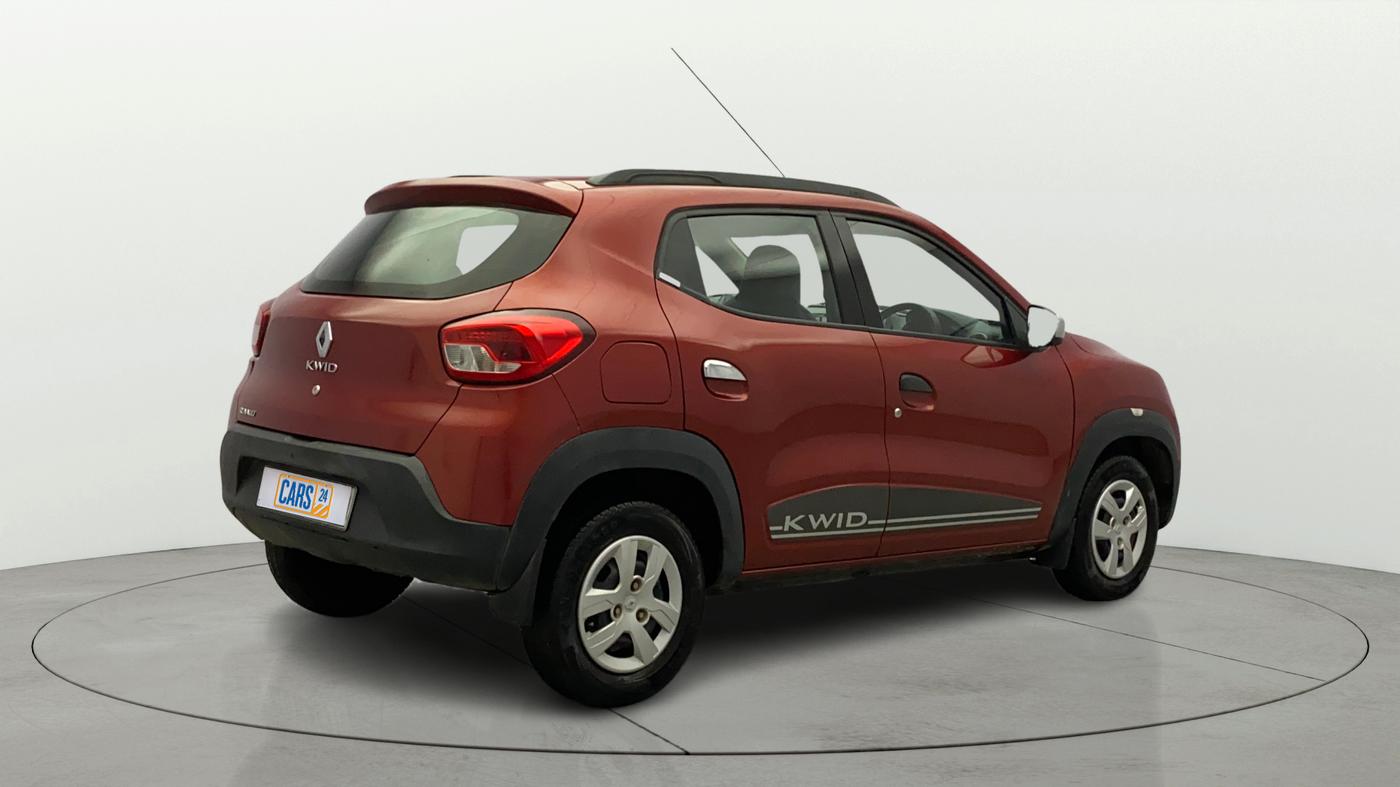 2019 Renault Kwid RXT 1.0 (O), Petrol, Manual, 51,134 km, Right Back Diagonal