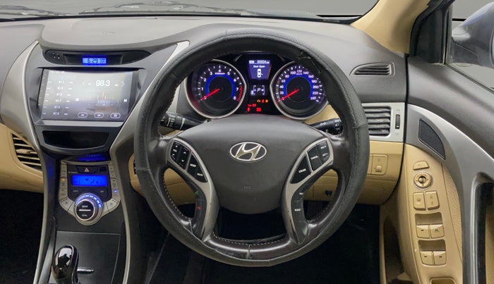 2013 Hyundai New Elantra 1.8 SX AT VTVT, Petrol, Automatic, 85,465 km, Steering Wheel Close Up