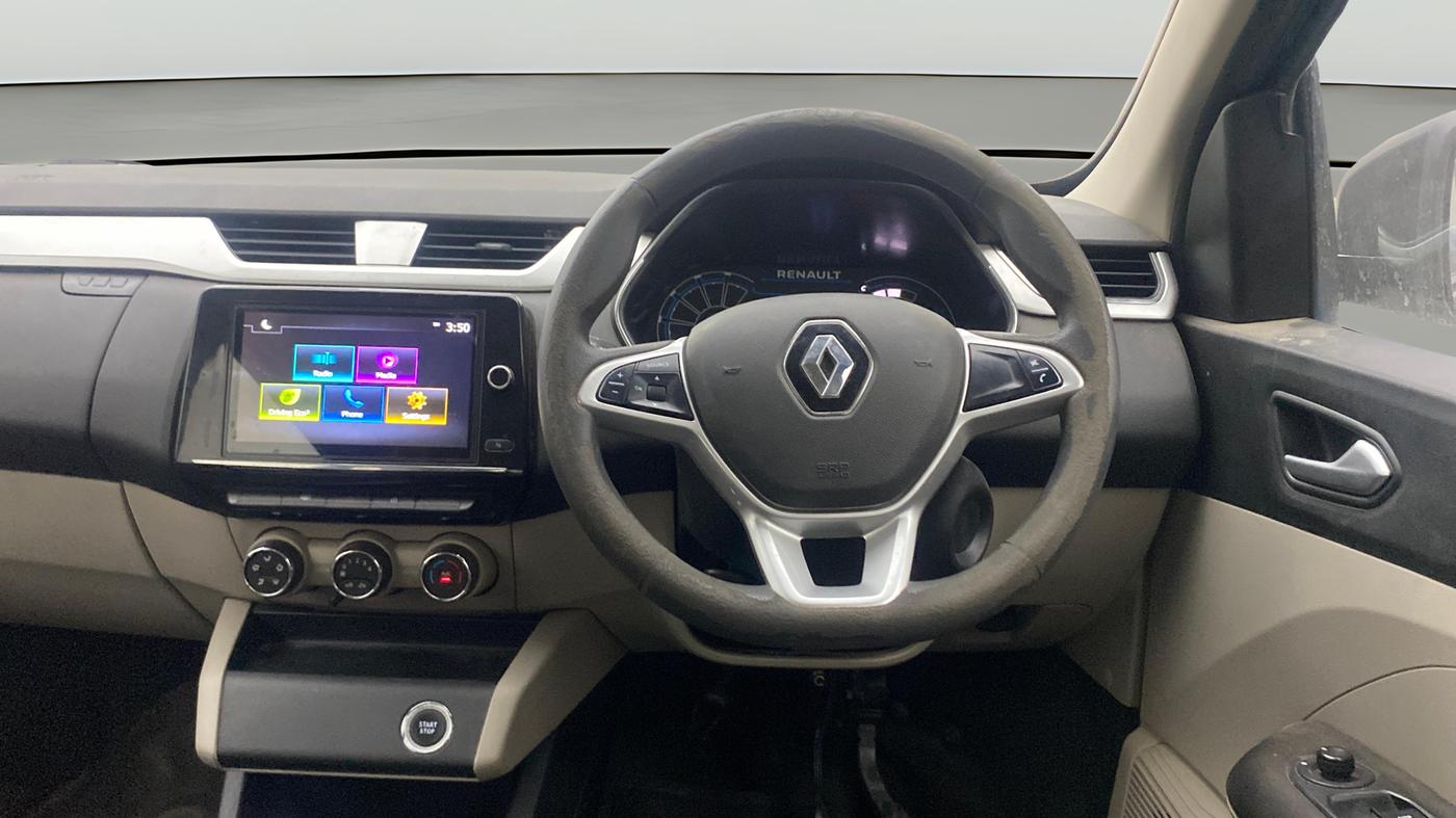 2021 Renault TRIBER RXZ AMT DUAL TONE, Petrol, Automatic, 60,557 km, Steering Wheel Close Up