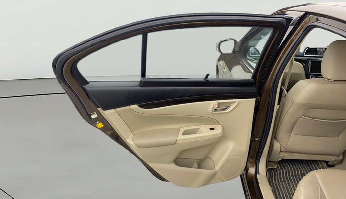 2017 Maruti Ciaz ALPHA  AT 1.4  PETROL, Petrol, Automatic, 18,819 km, LHS Rear Door