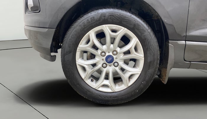 2015 Ford Ecosport TITANIUM+ 1.5L DIESEL, Diesel, Manual, 1,06,174 km, Left Front Wheel