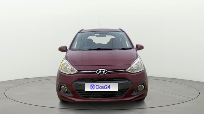 2016 Hyundai Grand i10 ASTA (O) AT 1.2 KAPPA VTVT, CNG, Automatic, 1,17,831 km, Front