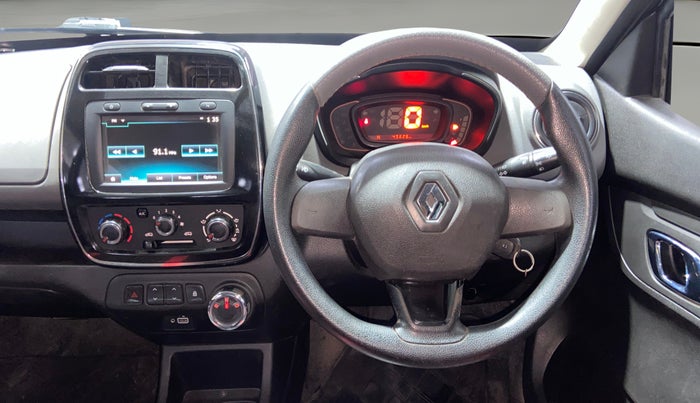 2019 Renault Kwid RXT 1.0 AMT (O), Petrol, Automatic, 45,612 km, Steering Wheel Close Up