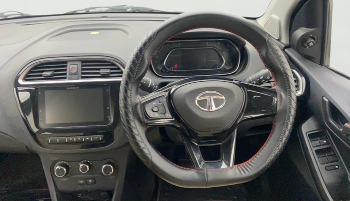 2023 Tata TIAGO NRG XZ AMT, Petrol, Automatic, 24,350 km, Steering Wheel Close Up