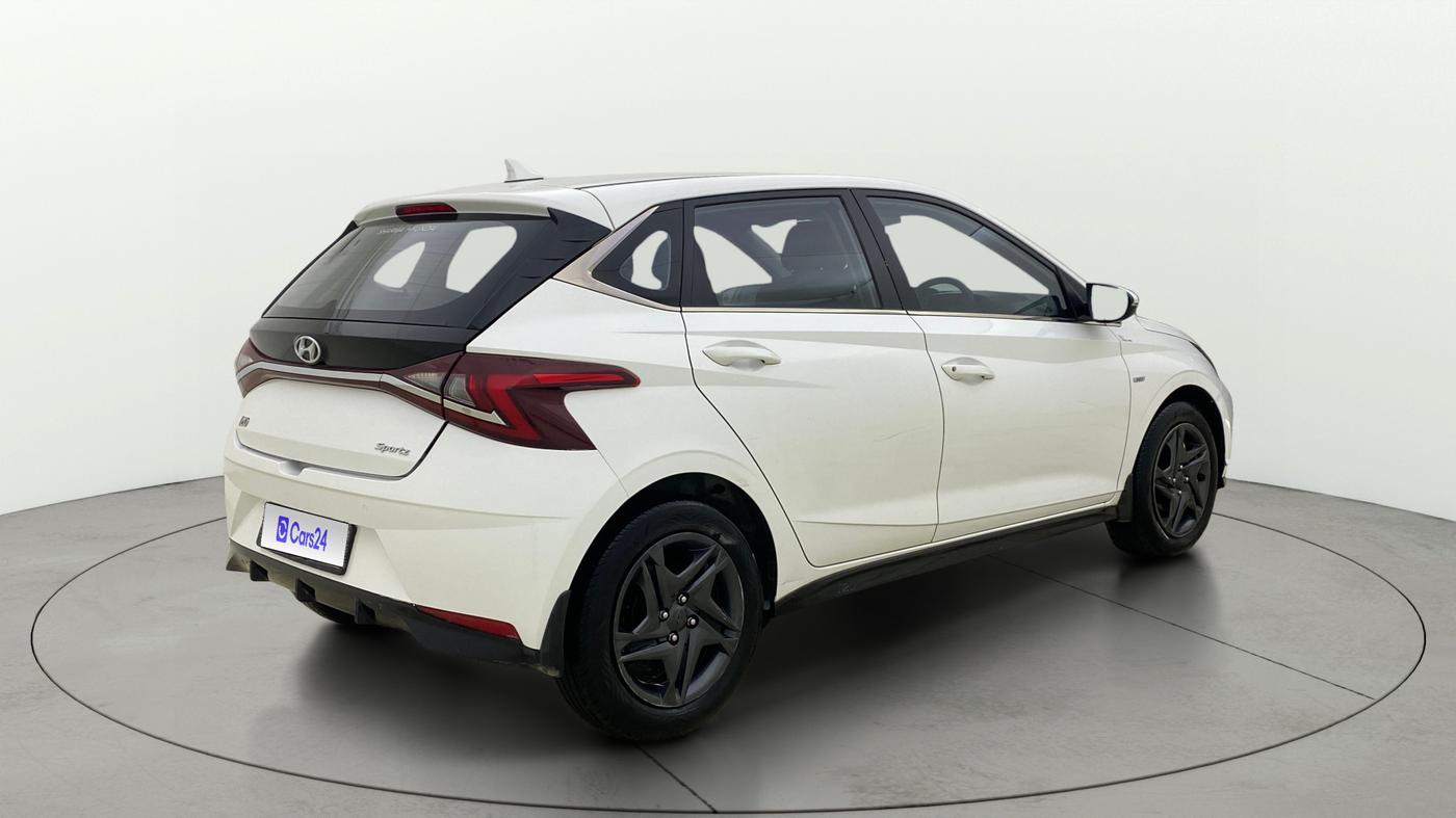 2020 Hyundai NEW I20 SPORTZ 1.0T GDI IMT, Petrol, Manual, 59,927 km, Right Back Diagonal