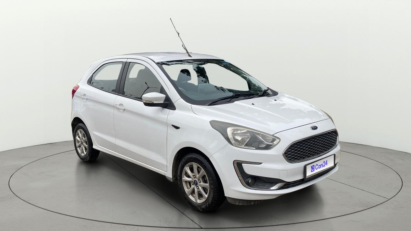 2019 Ford New Figo TITANIUM 1.2 PETROL MT, Petrol, Manual, 64,612 km, Right Front Diagonal