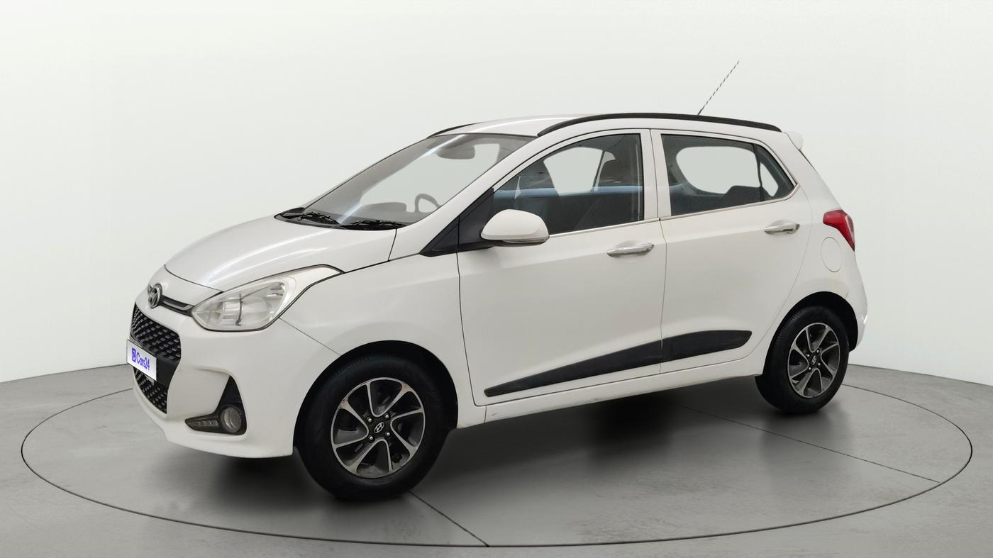 2019 Hyundai Grand i10 SPORTZ AT 1.2 KAPPA VTVT, Petrol, Automatic, 41,769 km, Left Front Diagonal