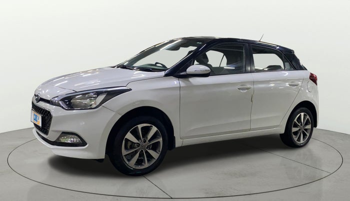 2017 Hyundai Elite i20 ASTA 1.2 DUAL TONE, Petrol, Manual, 79,123 km, Left Front Diagonal