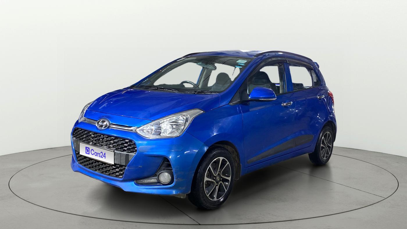 2017 Hyundai Grand i10 ASTA 1.2 KAPPA VTVT, Petrol, Manual, 72,294 km, Left Front Diagonal