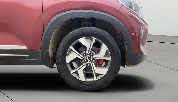 2021 KIA SONET HTX PLUS 1.0 IMT, Petrol, Manual, 50,123 km, Right Front Wheel