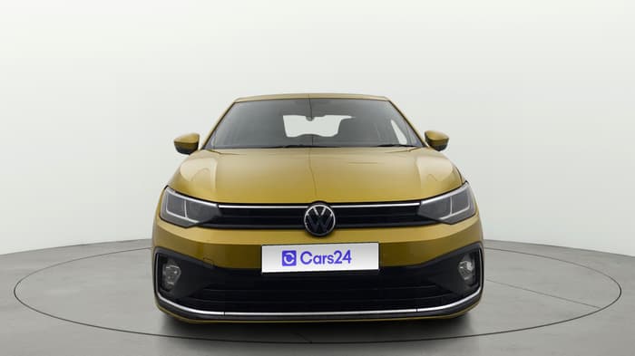 2022 Volkswagen VIRTUS HIGHLINE TSI 1.0 MT, Petrol, Manual, 1,15,852 km, Front