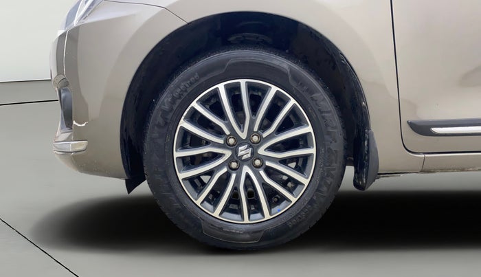 2017 Maruti Dzire ZXI PLUS AMT, Petrol, Automatic, 68,330 km, Left Front Wheel