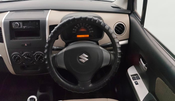 2013 Maruti Wagon R 1.0 LXI CNG, CNG, Manual, 49,920 km, Steering Wheel Close Up