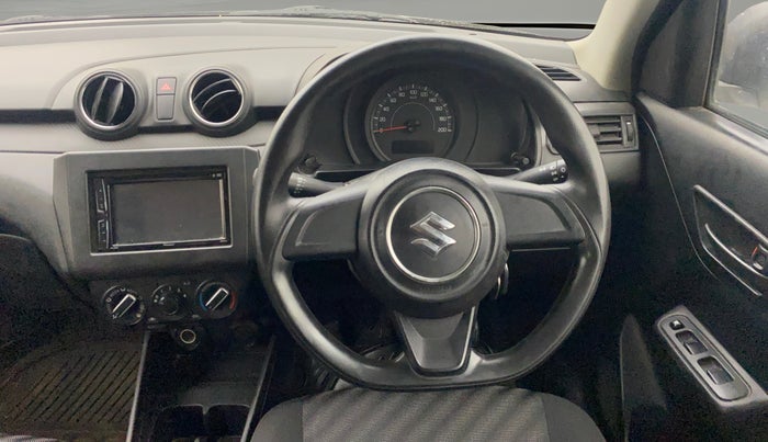 2018 Maruti Swift LXI, Petrol, Manual, 66,420 km, Steering Wheel Close Up