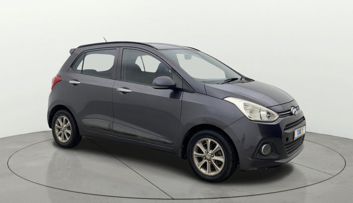 2015 Hyundai Grand i10 ASTA 1.2 KAPPA VTVT, Petrol, Manual, 93,383 km, Right Front Diagonal