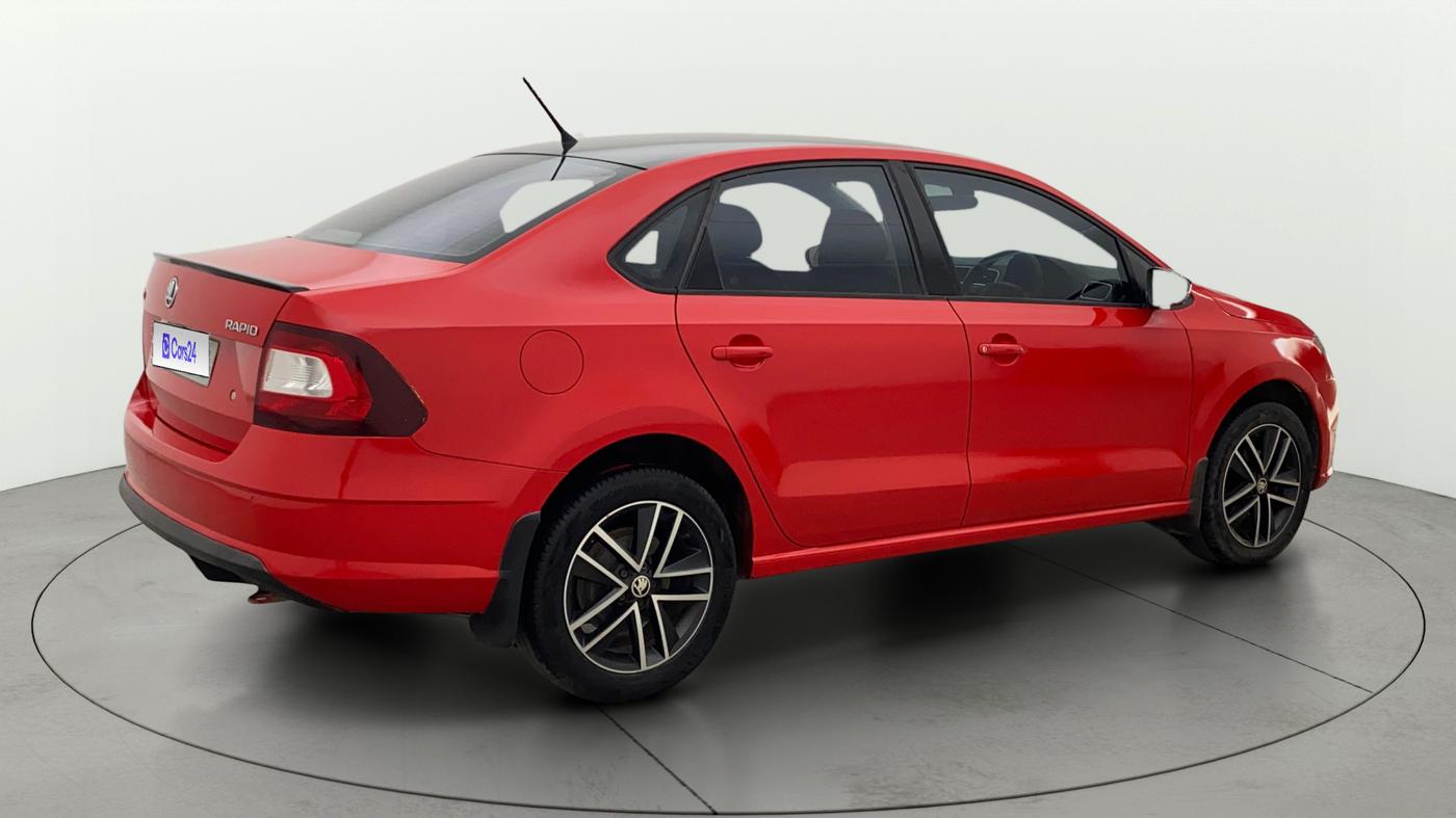 2019 Skoda Rapid STYLE 1.6 MPI AT, Petrol, Automatic, 79,104 km, Right Back Diagonal