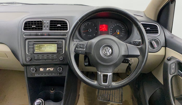 2013 Volkswagen Polo HIGHLINE1.2L, Petrol, Manual, 56,011 km, Steering Wheel Close Up