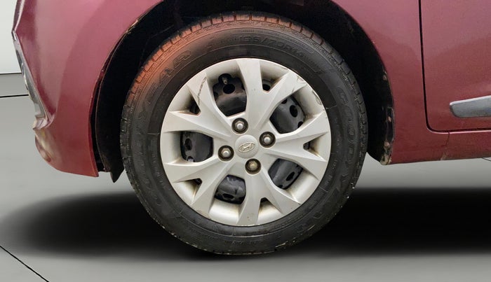 2014 Hyundai Grand i10 SPORTZ 1.2 KAPPA VTVT, Petrol, Manual, 33,293 km, Left Front Wheel