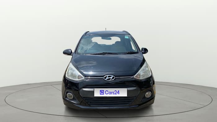 2014 Hyundai Grand i10 ASTA AT 1.2 KAPPA VTVT, CNG, Automatic, 1,01,786 km, Front