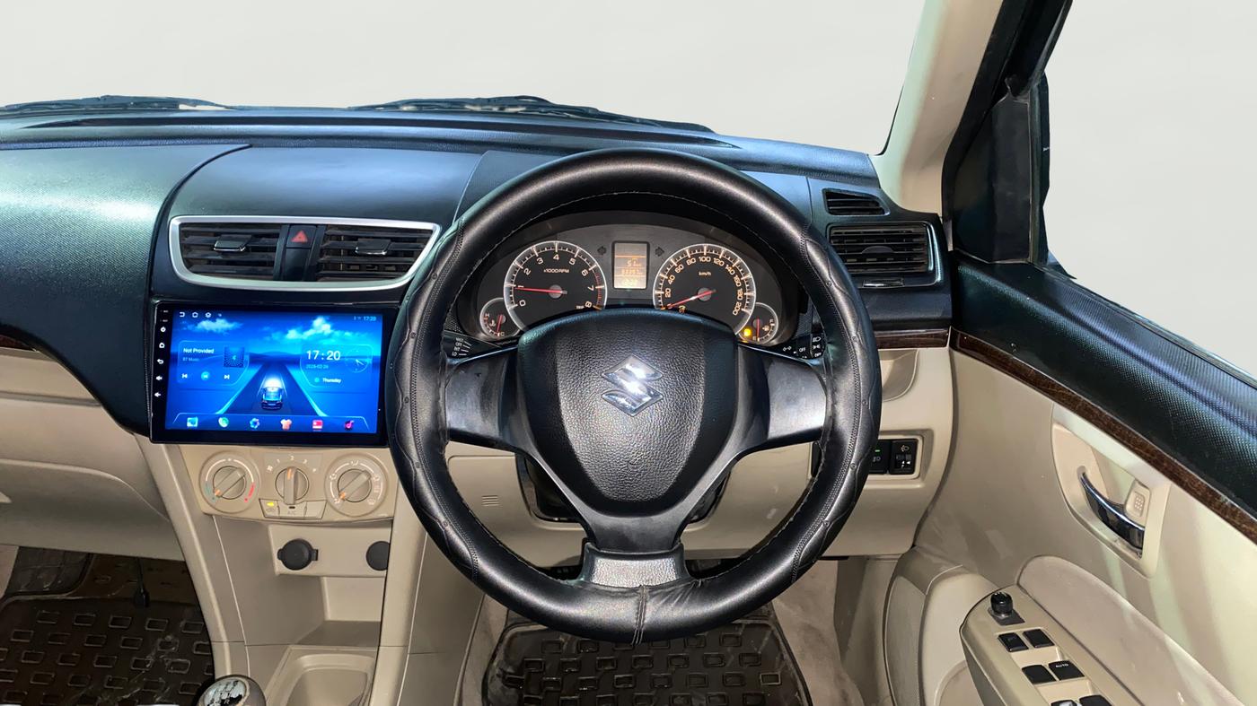2012 Maruti Swift Dzire VXI, Petrol, Manual, 93,311 km, Steering Wheel Close Up
