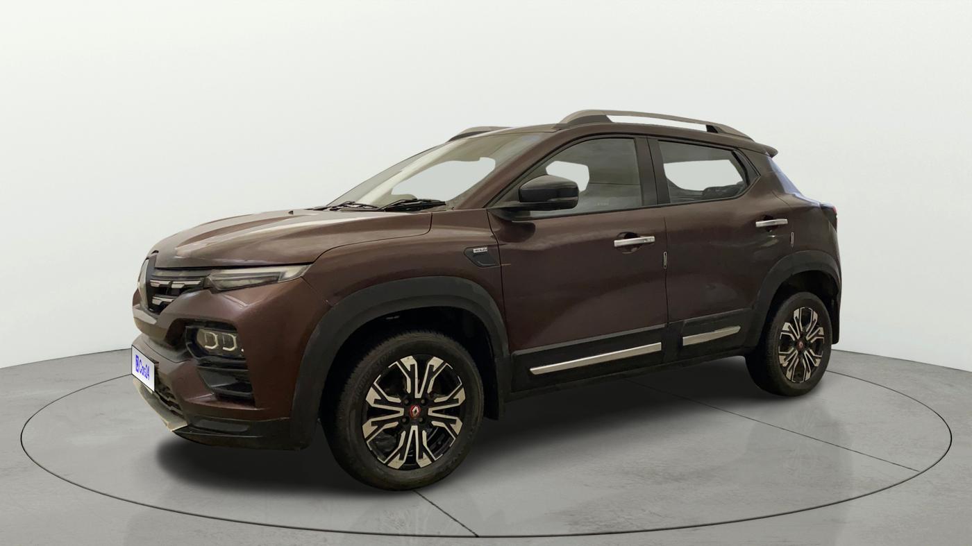 2023 Renault Kiger RXZ TURBO CVT, Petrol, Automatic, 94,104 km, Left Front Diagonal
