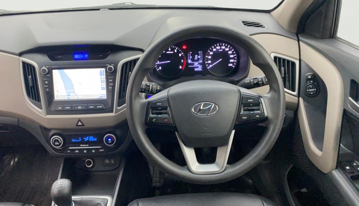 2017 Hyundai Creta SX PLUS 1.6 PETROL, Petrol, Manual, 99,932 km, Steering Wheel Close Up