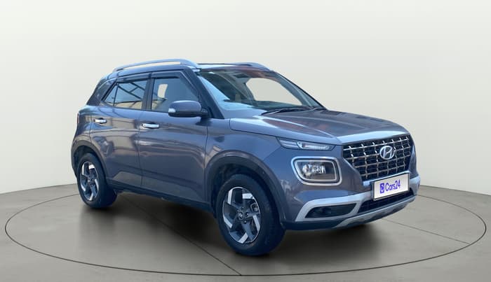 2020 Hyundai VENUE SX 1.0 (O) TURBO, Petrol, Manual, 1,16,800 km, Right Front Diagonal