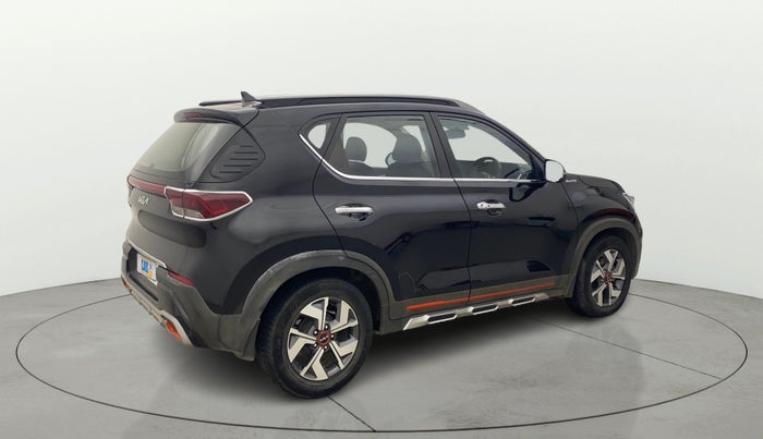 2021 KIA SONET HTX ANNIVERSARY EDITION 1.5 AT, Diesel, Automatic, 55,456 km, Right Back Diagonal