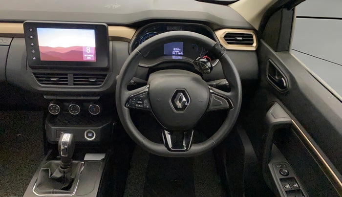 2021 Renault Kiger RXT AMT DUAL TONE, Petrol, Automatic, 18,454 km, Steering Wheel Close Up