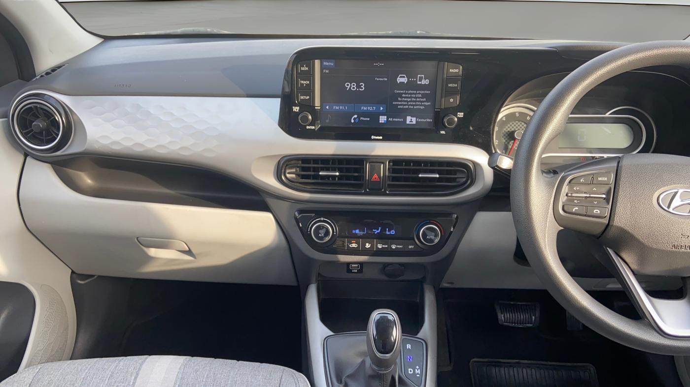 2021 Hyundai GRAND I10 NIOS SPORTZ AMT 1.2 KAPPA VTVT, Petrol, Automatic, 30,486 km, Air Conditioner
