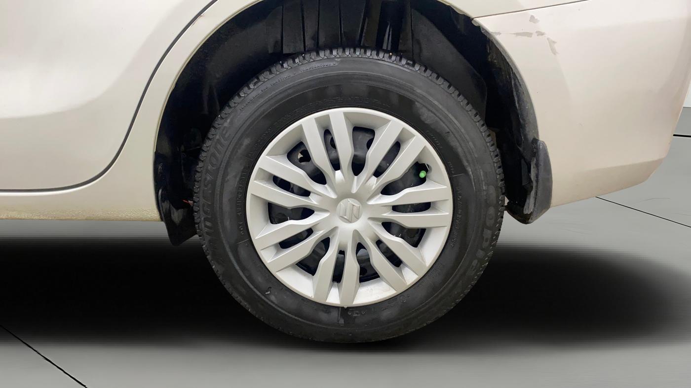 2017 Maruti Dzire VXI, Petrol, Manual, 34,400 km, Left Rear Wheel