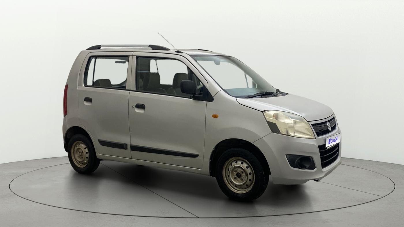 2013 Maruti Wagon R 1.0 LXI, Petrol, Manual, 56,923 km, Right Front Diagonal