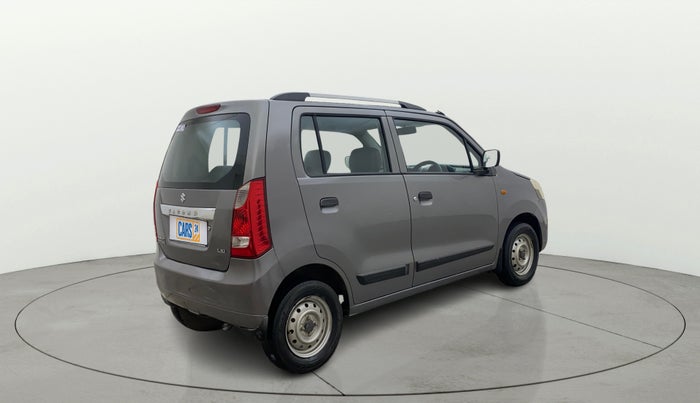 2012 Maruti Wagon R 1.0 LXI, Petrol, Manual, 81,230 km, Right Back Diagonal