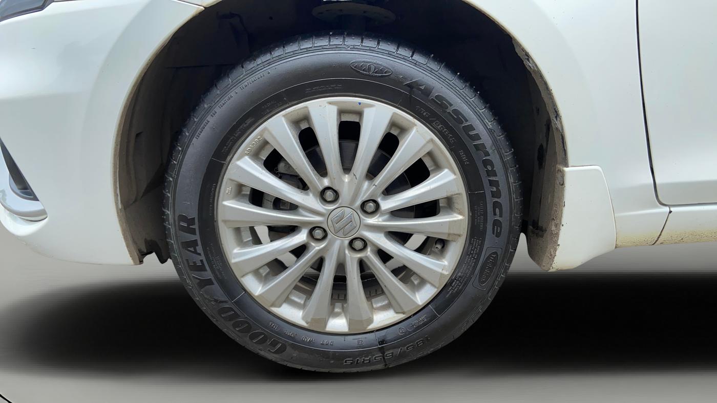 2024 Maruti Ciaz ZETA AT 1.5  SHVS PETROL, Petrol, Automatic, 24,797 km, Left Front Wheel