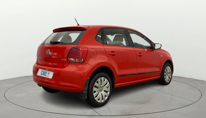 2013 Volkswagen Polo COMFORTLINE 1.2L PETROL, Petrol, Manual, 58,297 km, Right Back Diagonal
