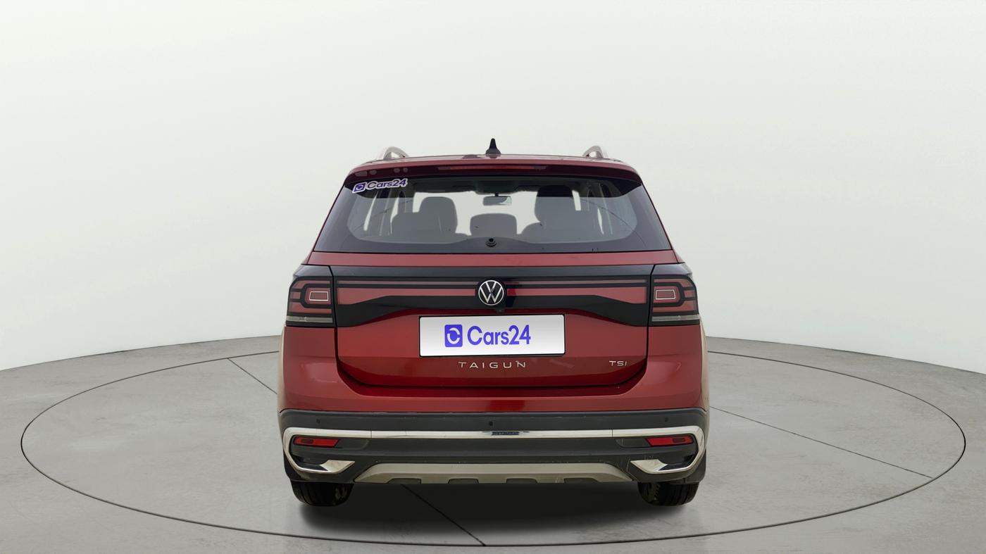 2022 Volkswagen TAIGUN HIGHLINE 1.0 TSI AT, Petrol, Automatic, 28,274 km, Back/Rear