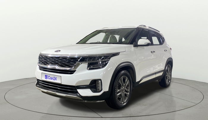 2020 KIA SELTOS HTX 1.5 PETROL, Petrol, Manual, 32,218 km, Left Front Diagonal