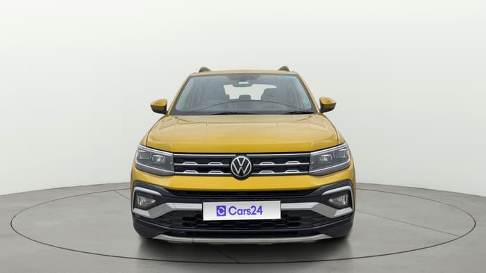 2023 Volkswagen TAIGUN TOPLINE 1.0 TSI AT, Petrol, Automatic, 24,259 km, Front