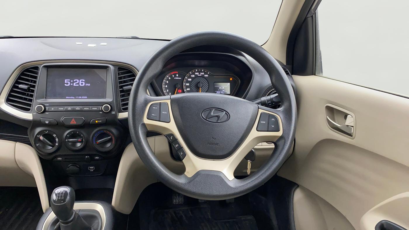 2018 Hyundai NEW SANTRO SPORTZ MT, Petrol, Manual, 25,315 km, Steering Wheel Close Up