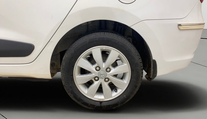 2014 Hyundai Xcent S 1.1 CRDI (O), Diesel, Manual, 1,11,374 km, Left Rear Wheel